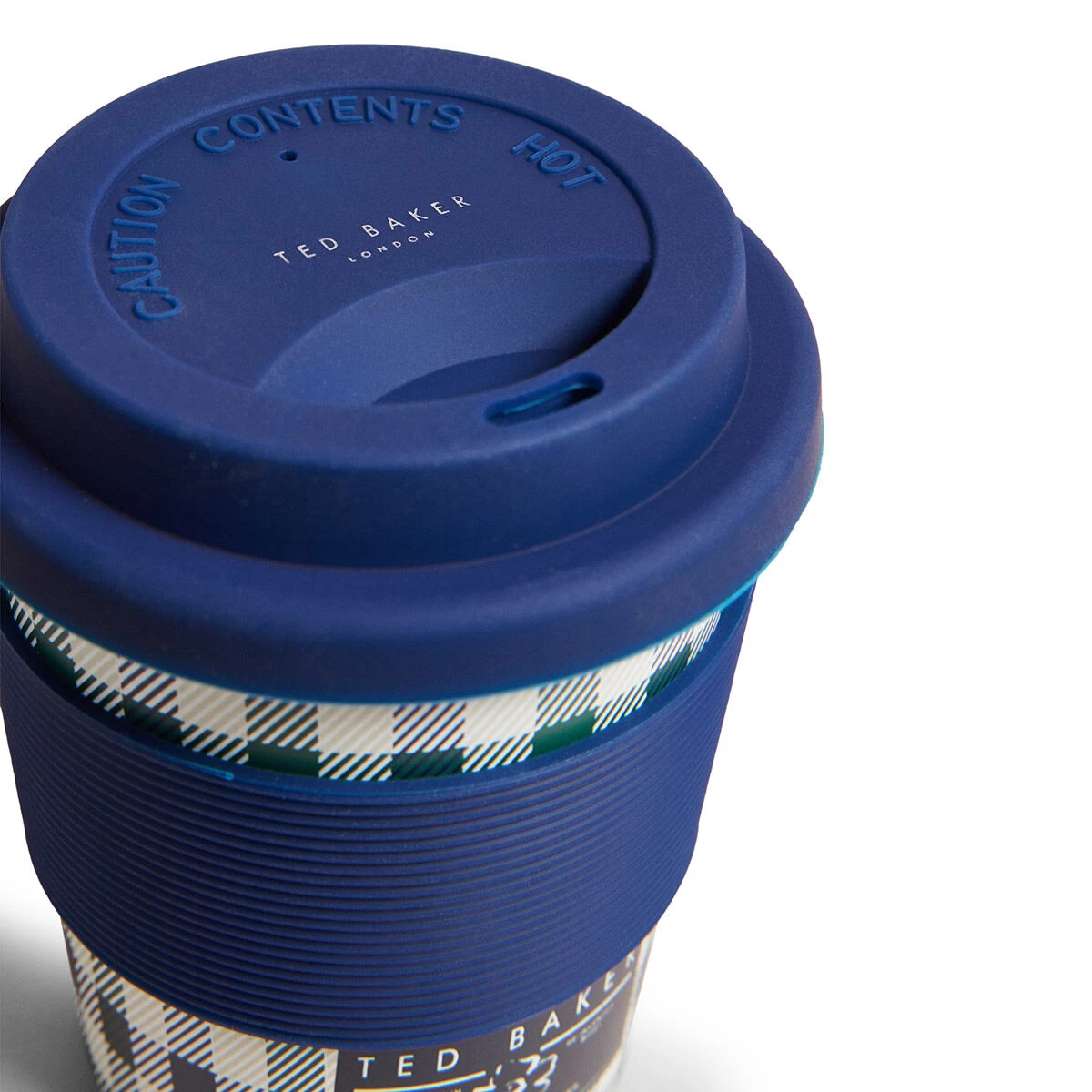 Ted Baker JAYYO House Check 227ml Mini Travel Cup 6 Ted Baker JAYYO House Check 227ml Mini Travel Cup - Image 4