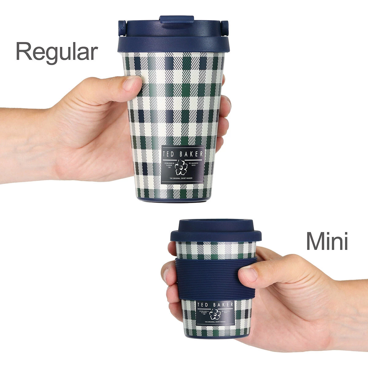 Ted Baker SHAUNEE House Check 350ml Travel Cup 9 Ted Baker SHAUNEE House Check 350ml Travel Cup - Image 7