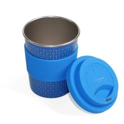 Ted Baker JAMMEES T Blue 227ml Mini Travel Cup 10 Ted Baker JAMMEES T Blue 227ml Mini Travel Cup -Ted Baker Shop 265344 3
