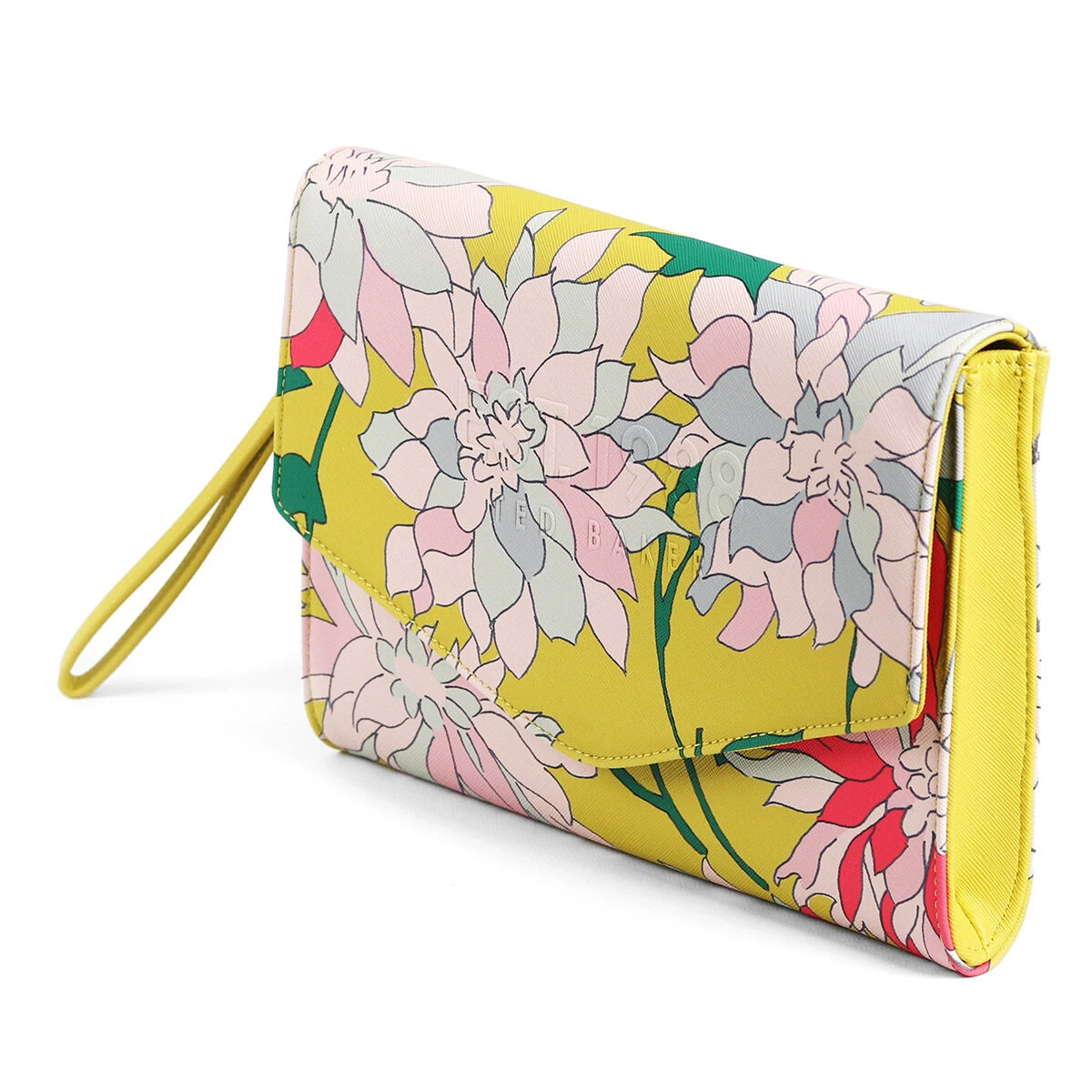 Ted Baker FLWRY Chrysanthemum Print Envelope Pouch Bag 6 Ted Baker FLWRY Chrysanthemum Print Envelope Pouch Bag - Image 4