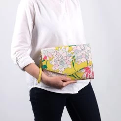 Ted Baker FLWRY Chrysanthemum Print Envelope Pouch Bag 11 Ted Baker FLWRY Chrysanthemum Print Envelope Pouch Bag -Ted Baker Shop 269576 ted baker flwry flower pattern envelope pouch lifestyle
