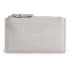 Ted Baker DELFIE Grey Leather Zip Card Holder 1 Ted Baker DELFIE Grey Leather Zip Card Holder -Ted Baker Shop 270003 ted baker delfie grey leather zip card holder 01