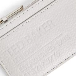 Ted Baker DELFIE Grey Leather Zip Card Holder 7 Ted Baker DELFIE Grey Leather Zip Card Holder -Ted Baker Shop 270003 ted baker delfie grey leather zip card holder 03