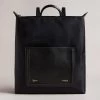 Ted Baker VOYER Black Slim Backpack -Ted Baker Shop 271011 black ted baker voyer black slim backpack 1