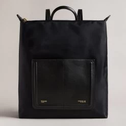 Ted Baker VOYER Black Slim Backpack