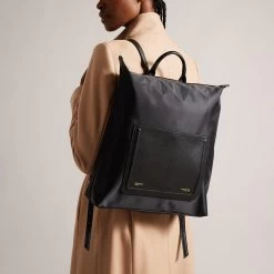 Ted Baker VOYER Black Slim Backpack 8 Ted Baker VOYER Black Slim Backpack -Ted Baker Shop 271011 black ted baker voyer black slim backpack 2