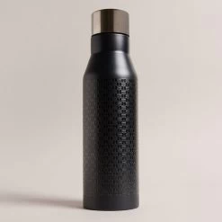 Ted Baker JAMESA Geometric Pattern Dark Blue Water Bottle