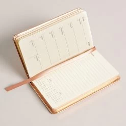Ted Baker ANNAII Metallic Rose Gold 2024 Slim Diary -Ted Baker Shop 272022 rosegold ted baker annaii rose gold 2024 slim diary 2