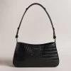 Ted Baker STINNY Black Croc Baguette Bag 1 Ted Baker STINNY Black Croc Baguette Bag -Ted Baker Shop 272247 black ted baker stinny black croc baguette bag 1