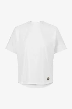 Ted Baker White Erisana Easy Fit Grown Up Sleeve T-Shirt 14 Ted Baker White Erisana Easy Fit Grown Up Sleeve T-Shirt -Ted Baker Shop 288398s6