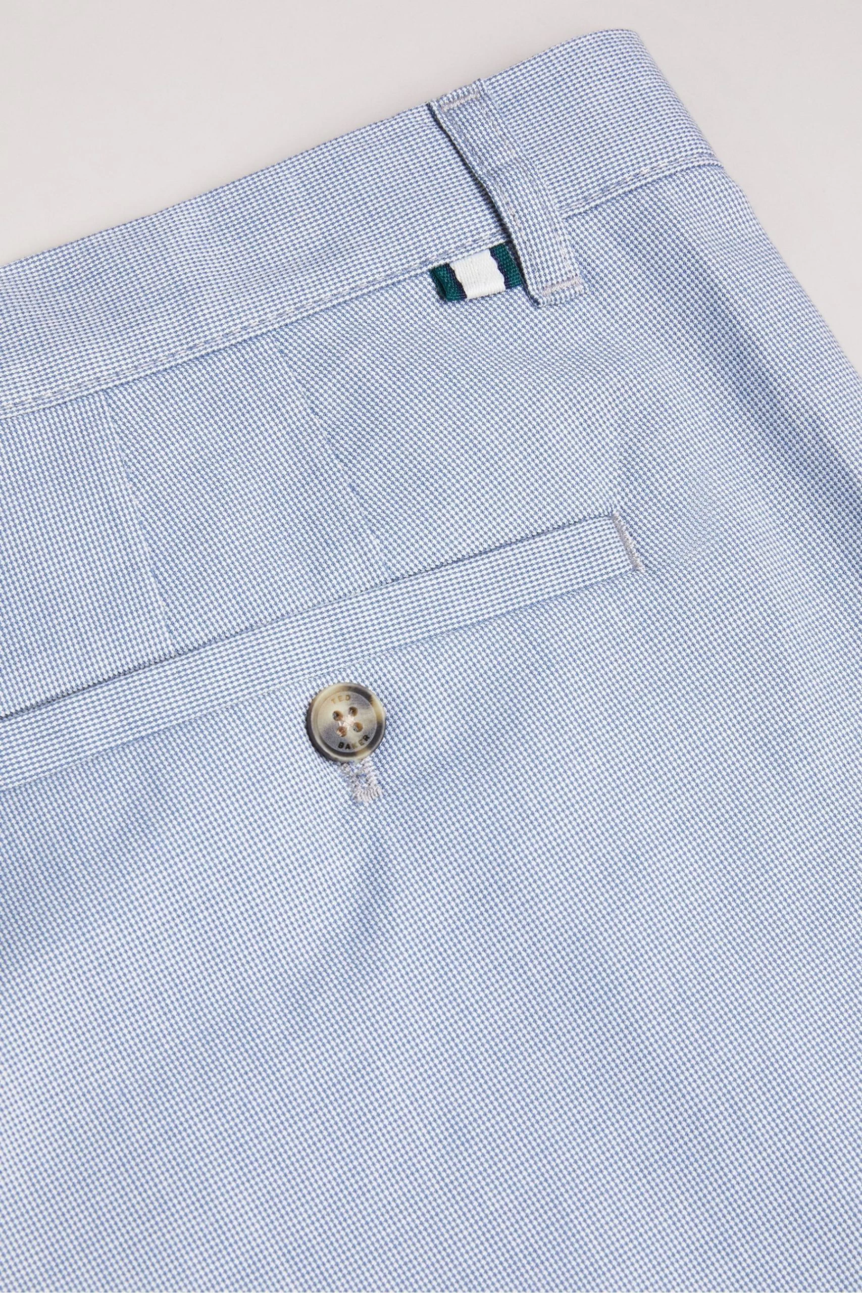 Ted Baker Slim Fit Blue Portmay Irvine Trousers 7 Ted Baker Slim Fit Blue Portmay Irvine Trousers - Image 5