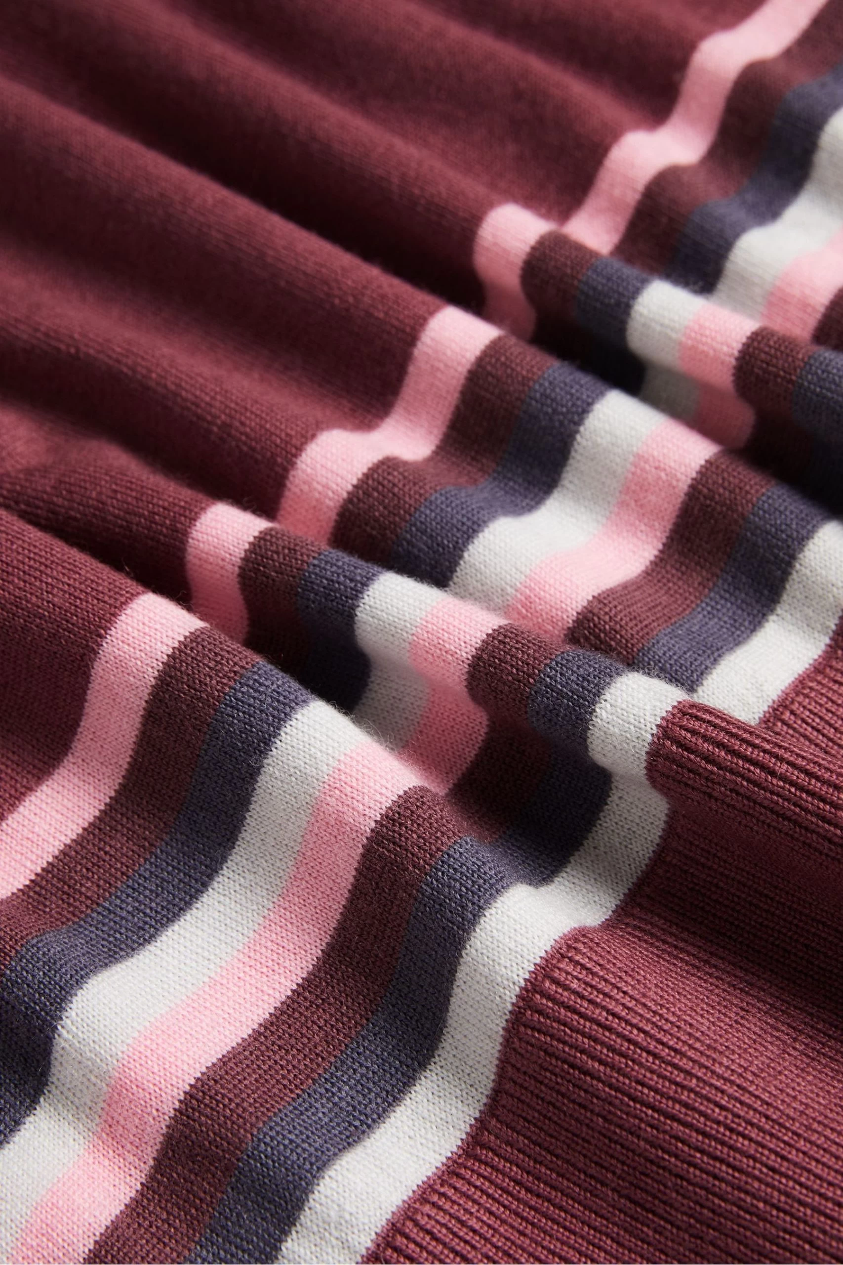 Ted Baker Red Pital Maroon Short Sleeves Merino Stipe Polo Shirt 9 Ted Baker Red Pital Maroon Short Sleeves Merino Stipe Polo Shirt - Image 7