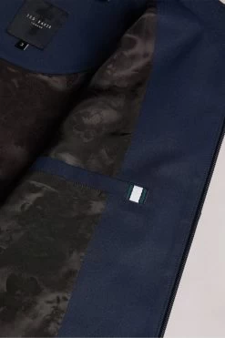 Ted Baker Navy Blue Arzona Smart Nylon Funnel Neck Bomber Jacket 15 Ted Baker Navy Blue Arzona Smart Nylon Funnel Neck Bomber Jacket -Ted Baker Shop 334568s7