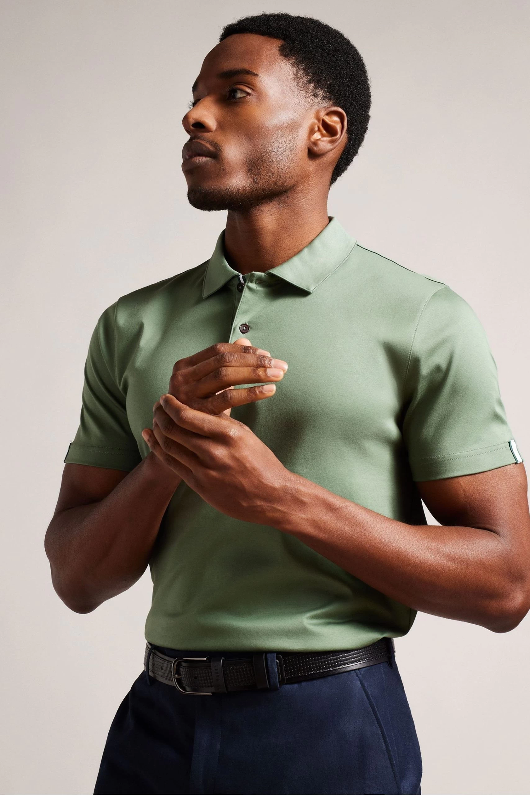 Ted Baker Jawdun Woven Leather Black Belt 6 Ted Baker Jawdun Woven Leather Black Belt - Image 4