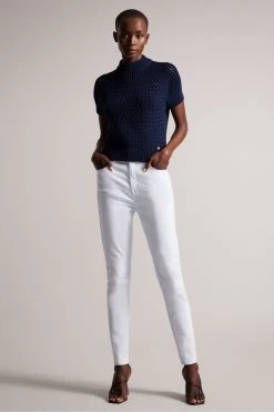 Ted Baker Blue Stena Dk-Blue Basket Stitch Tank 8 Ted Baker Blue Stena Dk-Blue Basket Stitch Tank -Ted Baker Shop 367348s3