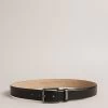 Ted Baker Wizerd Black Double Keeper Leather Belt 1 Ted Baker Wizerd Black Double Keeper Leather Belt -Ted Baker Shop 386555s