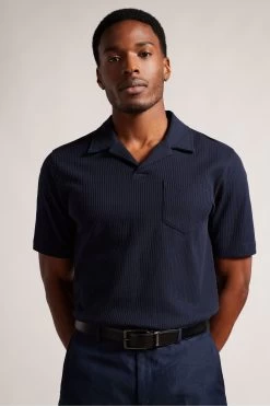 Ted Baker Wizerd Black Double Keeper Leather Belt -Ted Baker Shop 386555s3