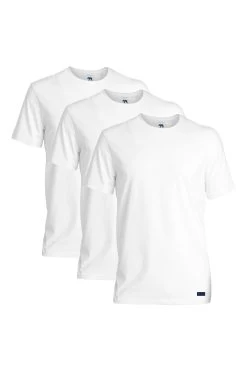 Ted Baker White Crew Neck T-Shirts 3 Pack