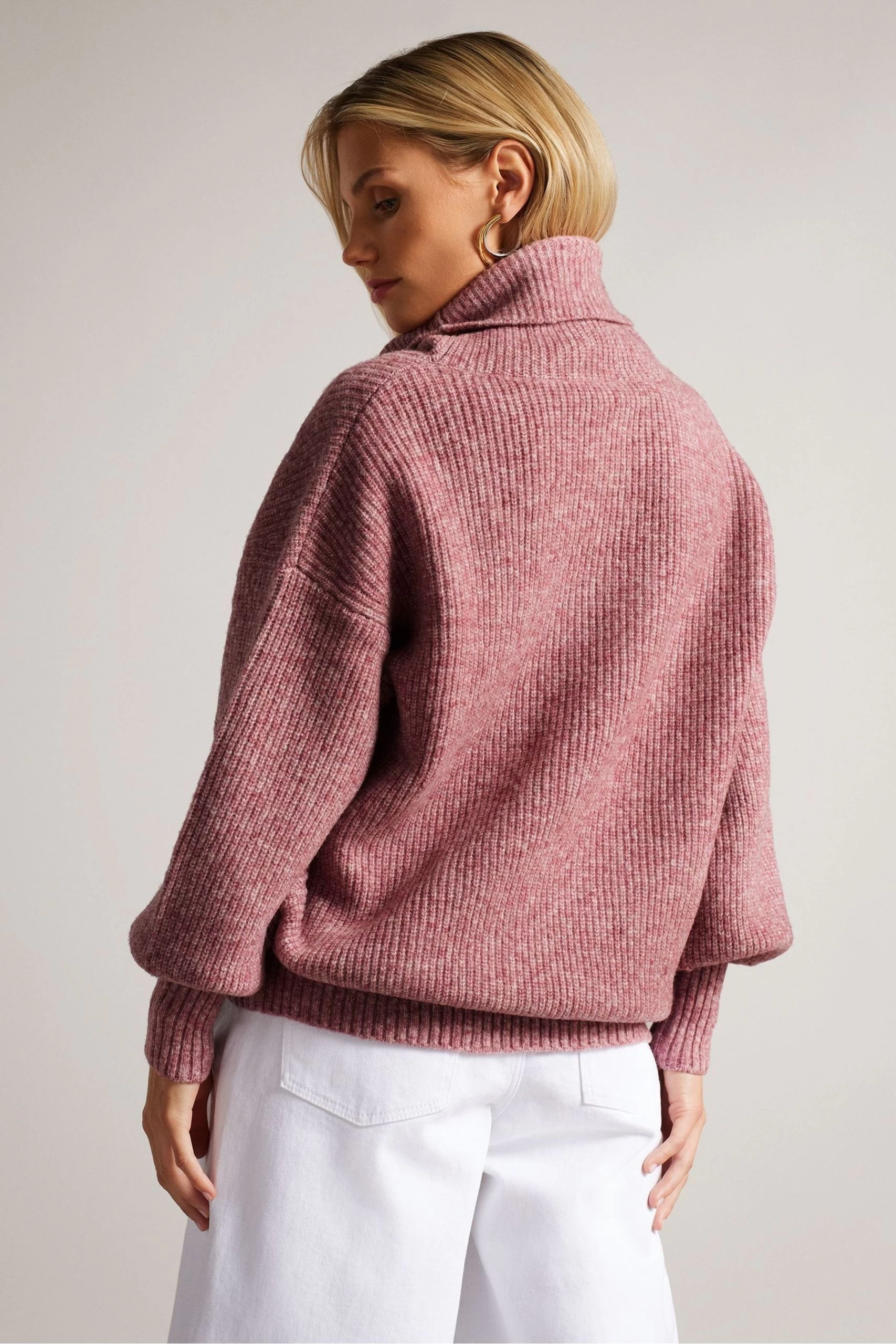 Ted Baker Chloe High Neck Sweater 4 Ted Baker Chloe High Neck Sweater - Image 2
