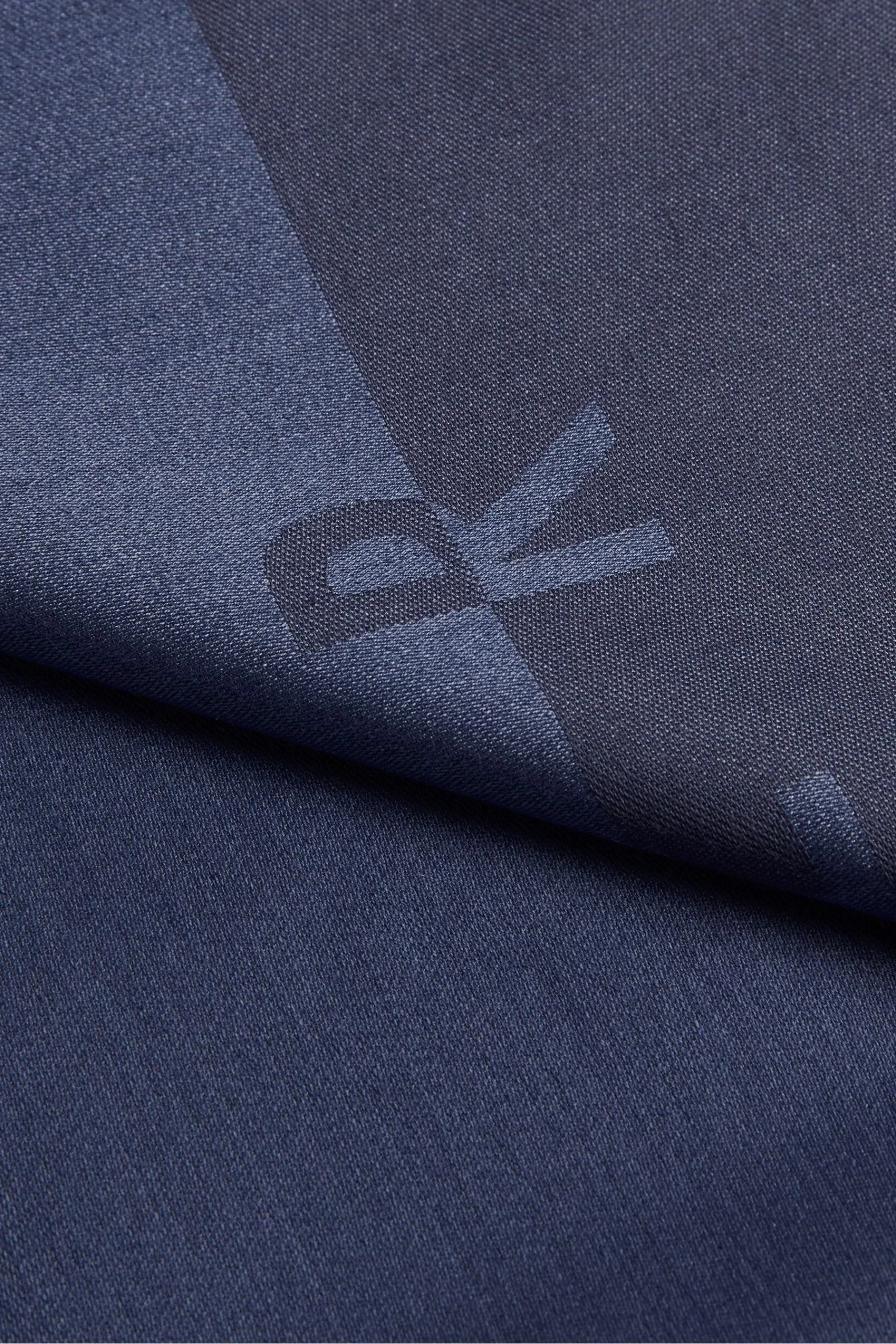 Ted Baker Blue Esteli Ted Baker Logo Long Scarf 5 Ted Baker Blue Esteli Ted Baker Logo Long Scarf - Image 3