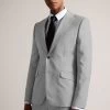 Ted Baker Grey Byronj Slim Fit Wool Jacket 2 Ted Baker Grey Byronj Slim Fit Wool Jacket -Ted Baker Shop 412252s