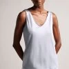 Ted Baker Grey Shavon V-Front Vest 2 Ted Baker Grey Shavon V-Front Vest -Ted Baker Shop 441257s