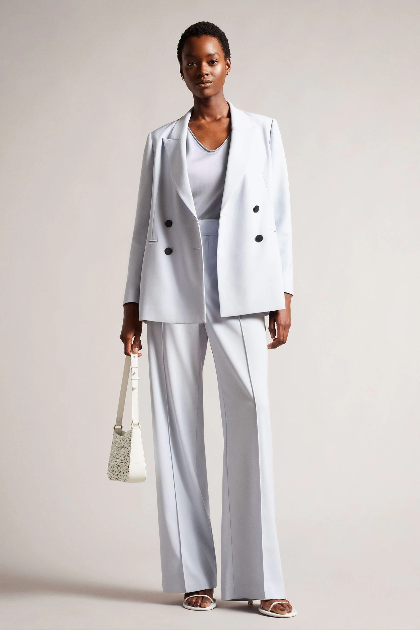 Ted Baker Grey Shavon V-Front Vest 5 Ted Baker Grey Shavon V-Front Vest - Image 3