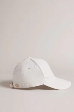 Ted Baker Cream Cathy Branded Canvas Cap