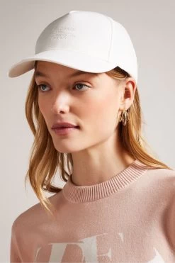 Ted Baker Cream Cathy Branded Canvas Cap 13 Ted Baker Cream Cathy Branded Canvas Cap -Ted Baker Shop 464588s4