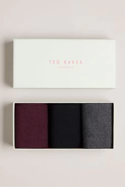 Ted Baker Prezzie Natural Socks 3 Pack 7 Ted Baker Prezzie Natural Socks 3 Pack -Ted Baker Shop 474611s3