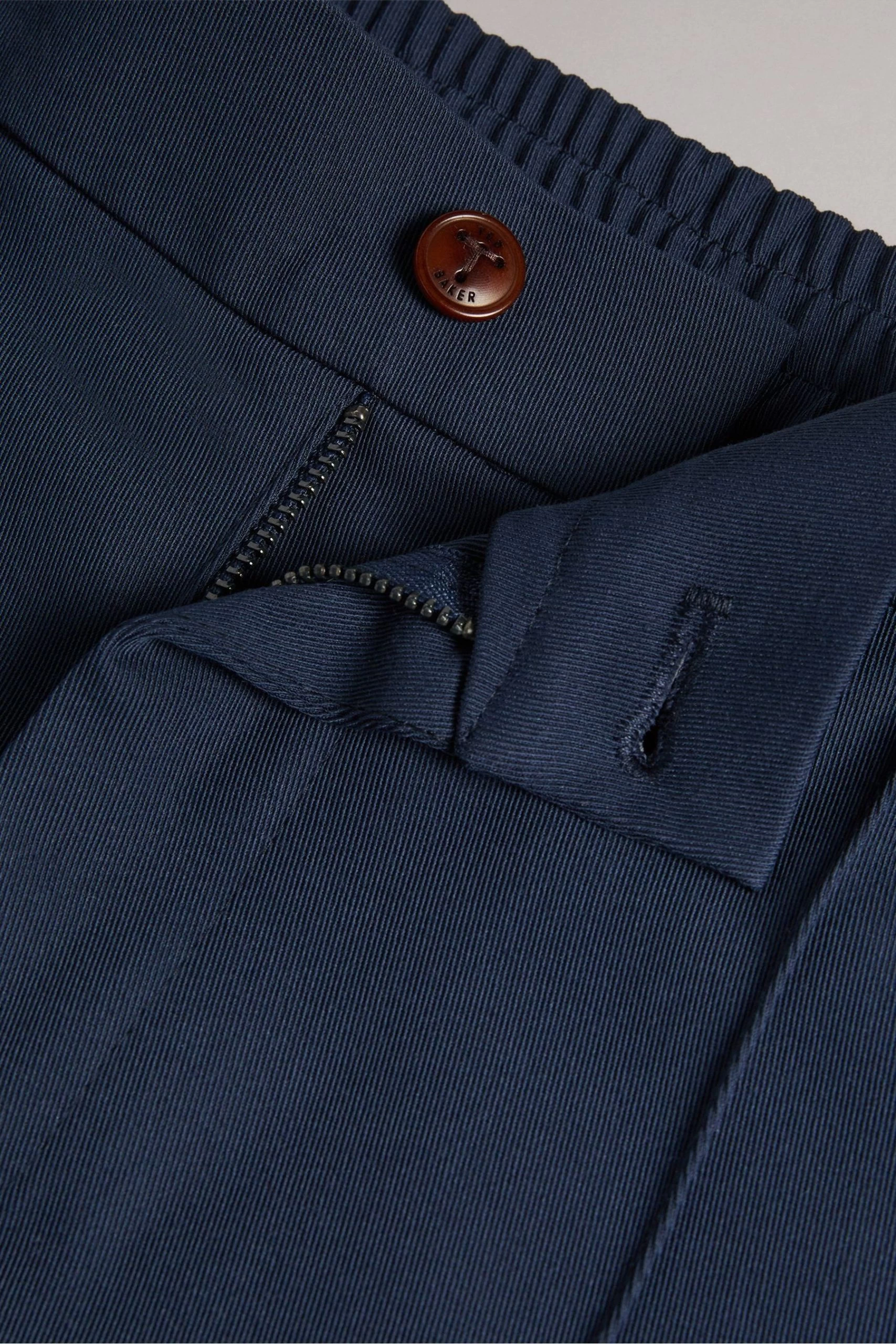 Ted Baker Blue Rodny Irvine Slim Fit Trousers 8 Ted Baker Blue Rodny Irvine Slim Fit Trousers - Image 6