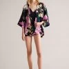 Ted Baker Wenddi Black Floral Printed Kimono 1 Ted Baker Wenddi Black Floral Printed Kimono -Ted Baker Shop 564346s