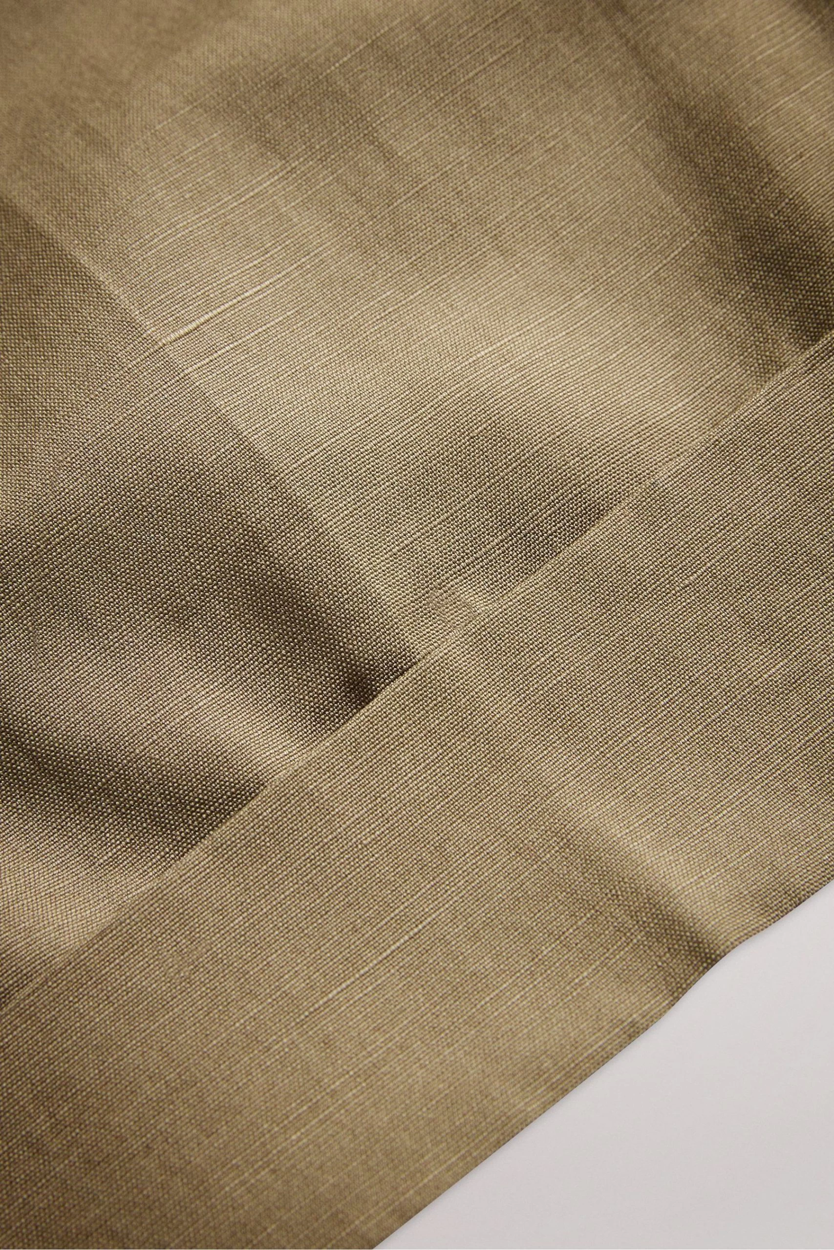 Ted Baker Slim Fit Natural Cleevet Cotton Linen Trousers 7 Ted Baker Slim Fit Natural Cleevet Cotton Linen Trousers - Image 5