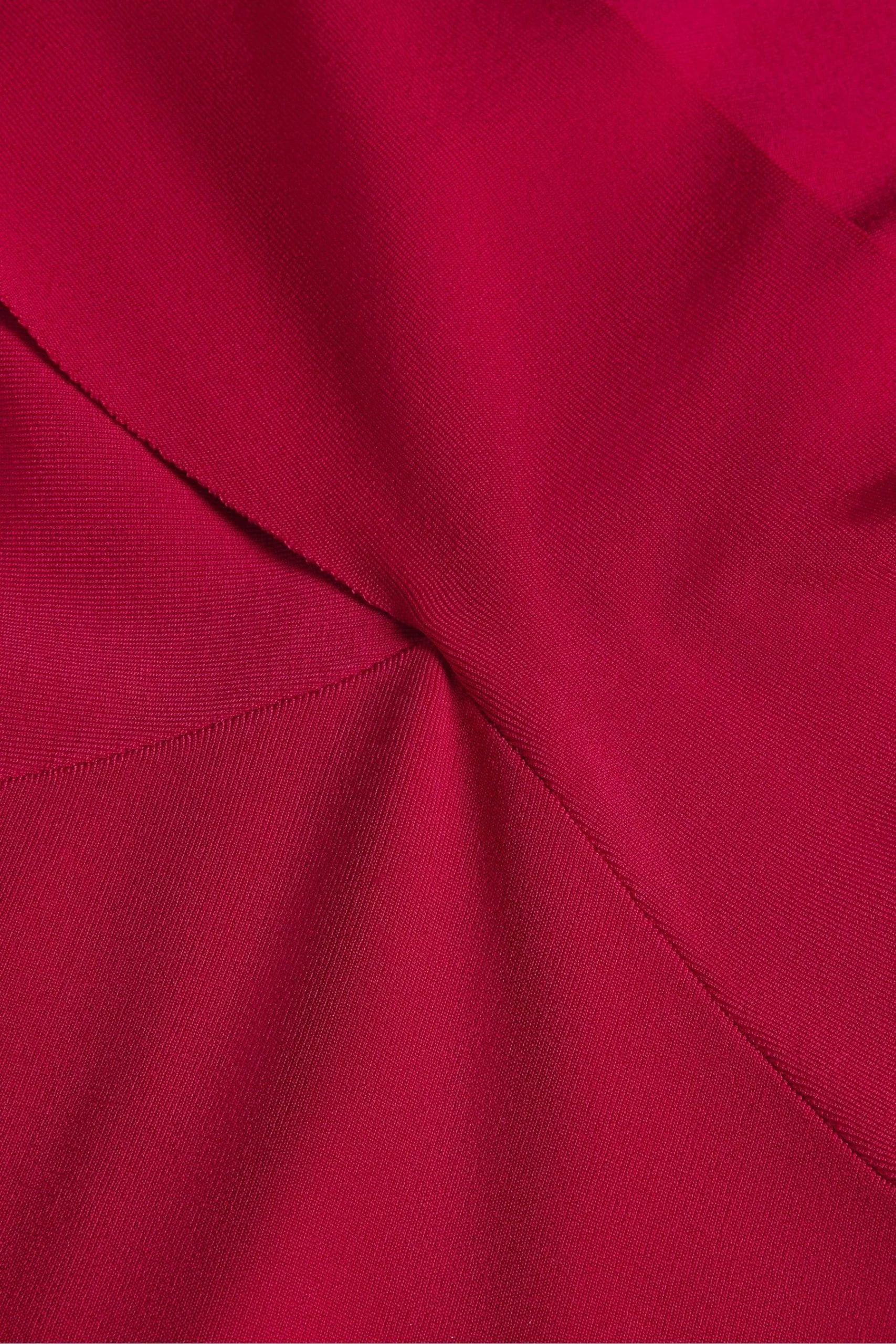 Ted Baker Pink Mikella Bodycon Knit Dress With Seam Detail 5 Ted Baker Pink Mikella Bodycon Knit Dress With Seam Detail - Image 3