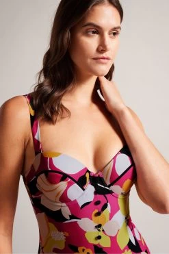 Ted Baker Zayly Cupped Nude Swimming Costume -Ted Baker Shop 577993s4