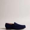 Ted Baker Blue Labis Suede Formal Penny Loafers 1 Ted Baker Blue Labis Suede Formal Penny Loafers -Ted Baker Shop 593507s