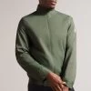 Ted Baker Green Arzona Smart Nylon Funnel Neck Bomber Jacket 2 Ted Baker Green Arzona Smart Nylon Funnel Neck Bomber Jacket -Ted Baker Shop 616559s