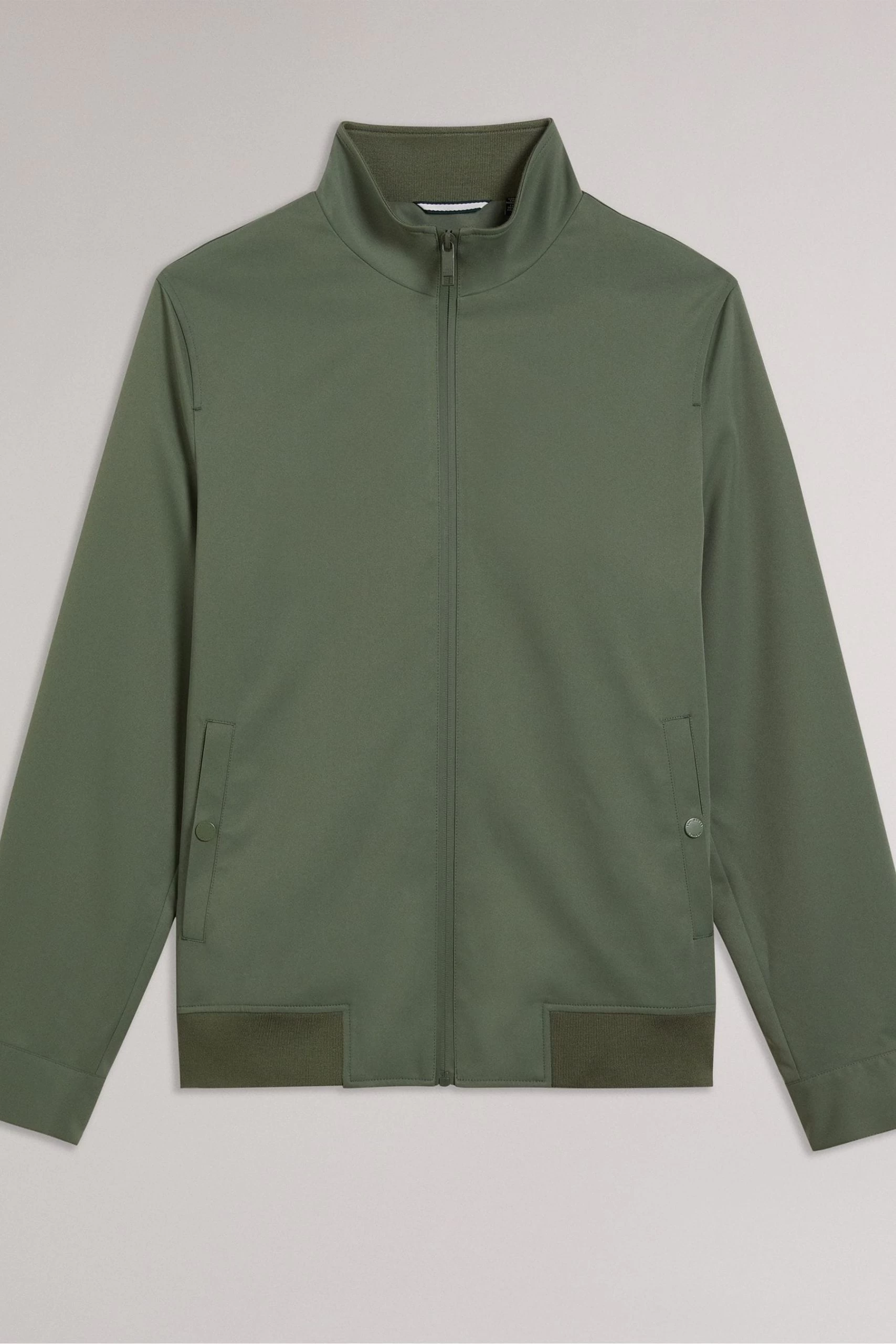 Ted Baker Green Arzona Smart Nylon Funnel Neck Bomber Jacket 7 Ted Baker Green Arzona Smart Nylon Funnel Neck Bomber Jacket - Image 5