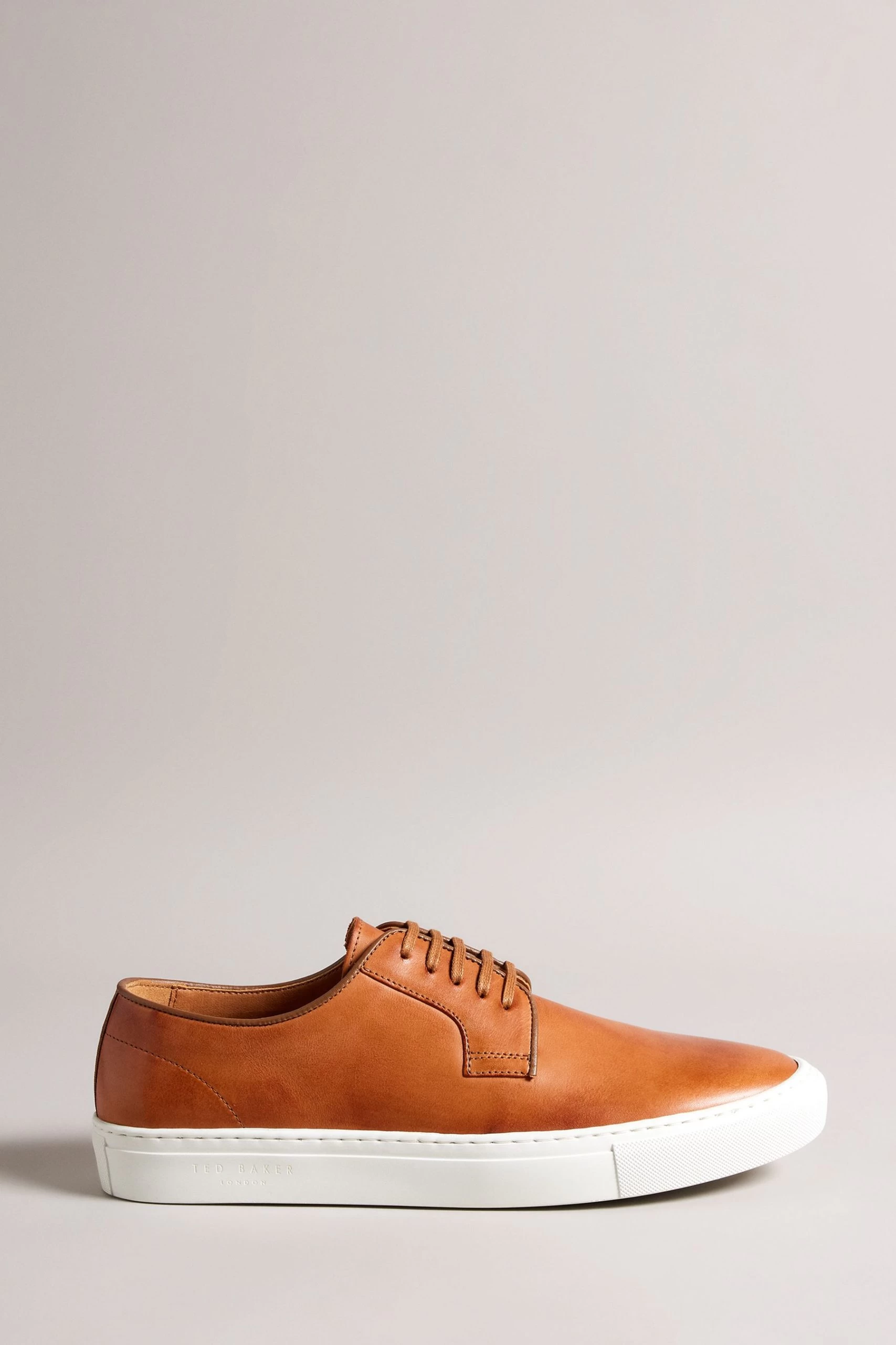 Ted Baker Natural Kantenb Tan Leather Derby Hybrid Shoes 3 Ted Baker Natural Kantenb Tan Leather Derby Hybrid Shoes