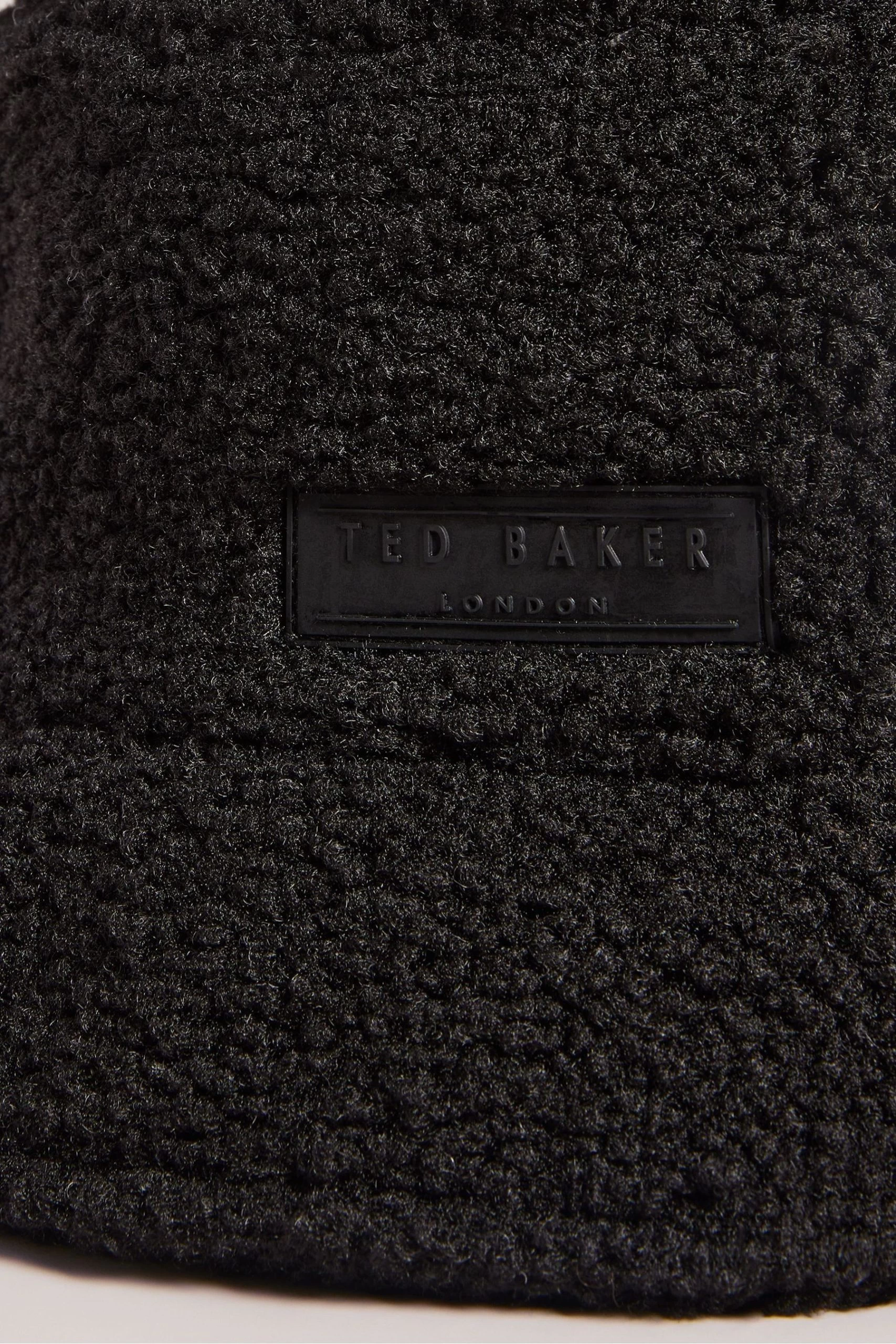 Ted Baker Pamelll Faux Shearling Black Bucket Hat 4 Ted Baker Pamelll Faux Shearling Black Bucket Hat - Image 2