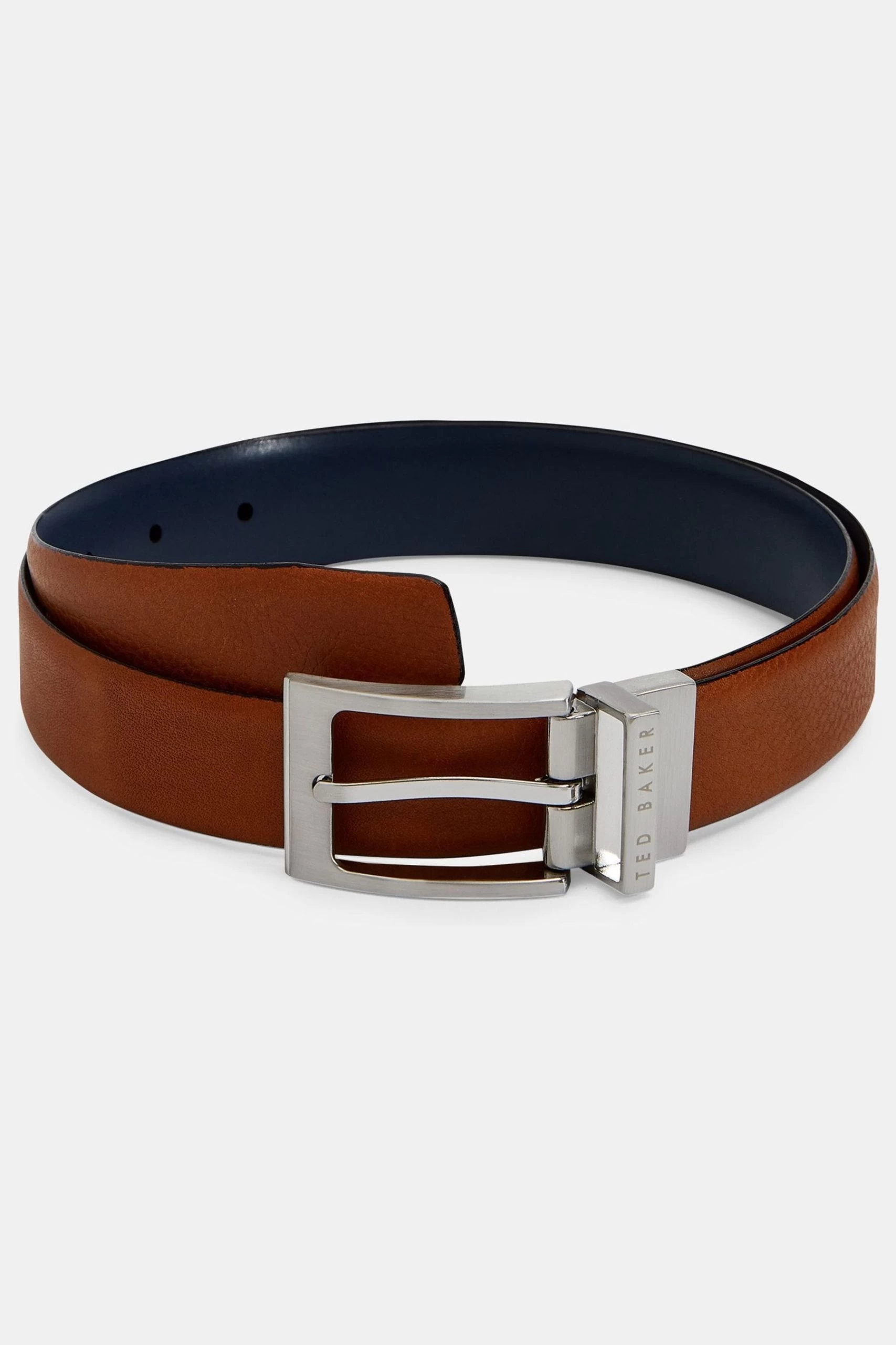 Ted Baker Brown Karmer Reversible Leather Belt 3 Ted Baker Brown Karmer Reversible Leather Belt