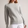 Ted Baker Rashell Cashmere Blend Crew Neck Sweater 2 Ted Baker Rashell Cashmere Blend Crew Neck Sweater -Ted Baker Shop 73T183s