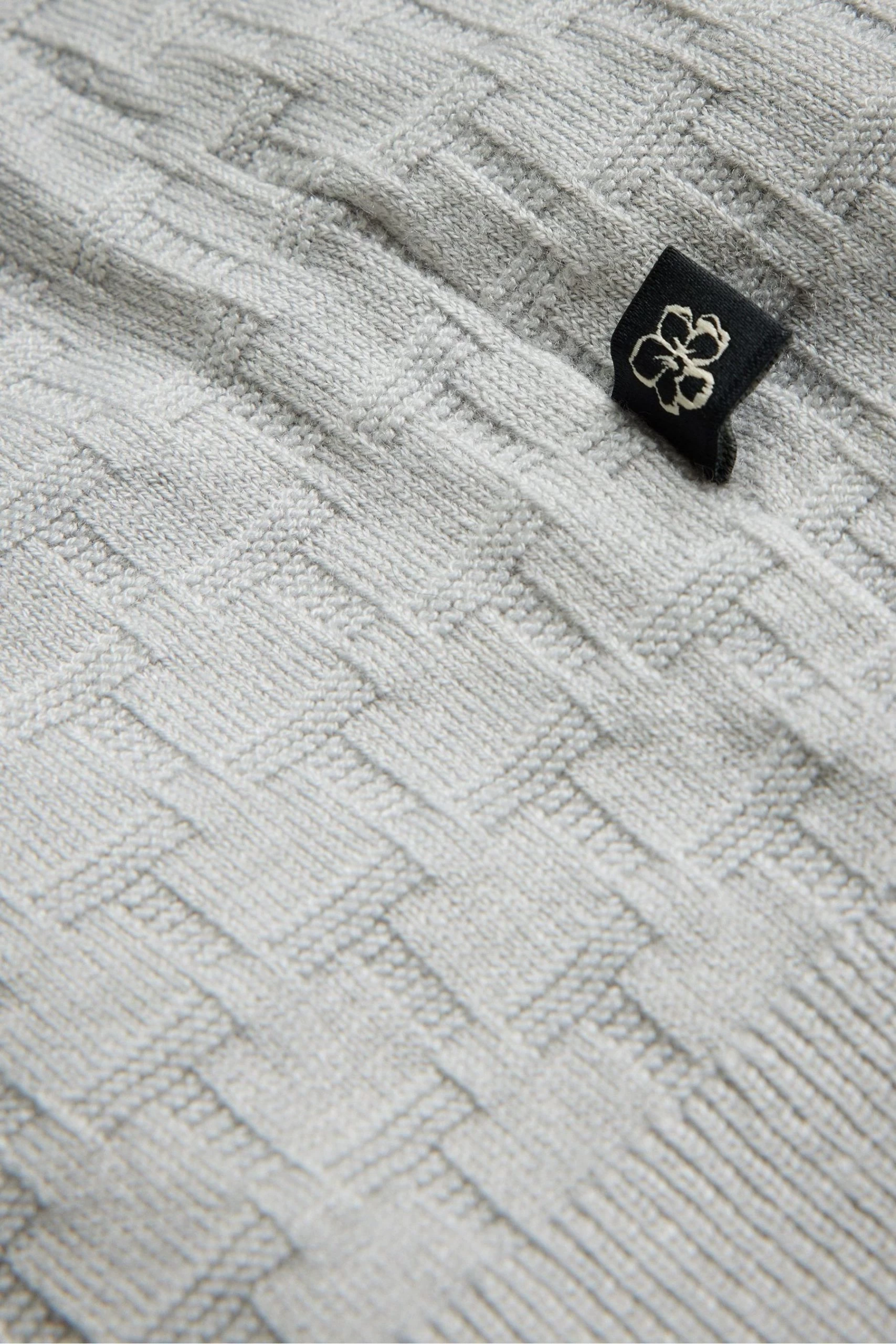 Ted Baker Mahana Light Grey Ss Regular T Stitched Polo Shirt 7 Ted Baker Mahana Light Grey Ss Regular T Stitched Polo Shirt - Image 5