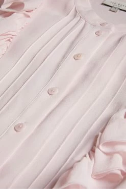 Ted Baker Evalie Nude Sleeveless Frilled Top 14 Ted Baker Evalie Nude Sleeveless Frilled Top -Ted Baker Shop 771398s6