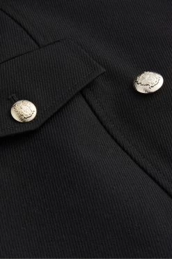 Ted Baker Calihad Double Breasted V-Neck Black Tuxedo Dress 12 Ted Baker Calihad Double Breasted V-Neck Black Tuxedo Dress -Ted Baker Shop 795312s5