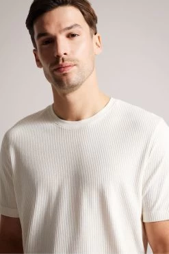 Ted Baker Rakes White Short Sleeve Regular Fit T-Shirt -Ted Baker Shop 795564s4
