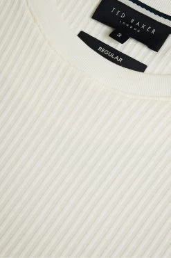 Ted Baker Rakes White Short Sleeve Regular Fit T-Shirt -Ted Baker Shop 795564s5