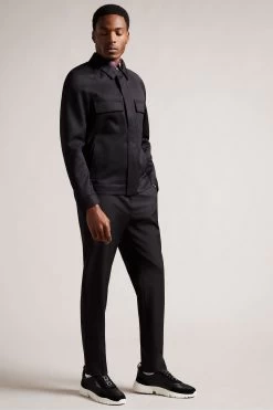 Ted Baker Cecylew Black Webbing Leather And Suede Sneakers 7 Ted Baker Cecylew Black Webbing Leather And Suede Sneakers -Ted Baker Shop 800340s3