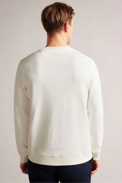 Ted Baker Escana White Long Sleeved Regular Sweatshirt -Ted Baker Shop 803804s2