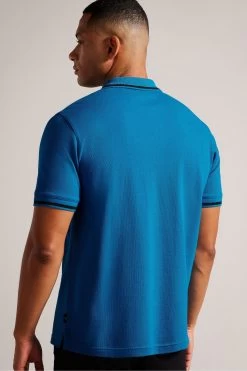 Ted Baker Blue Short Sleeves Regular Polo Shirt With T-Pocket 10 Ted Baker Blue Short Sleeves Regular Polo Shirt With T-Pocket -Ted Baker Shop 809213s2